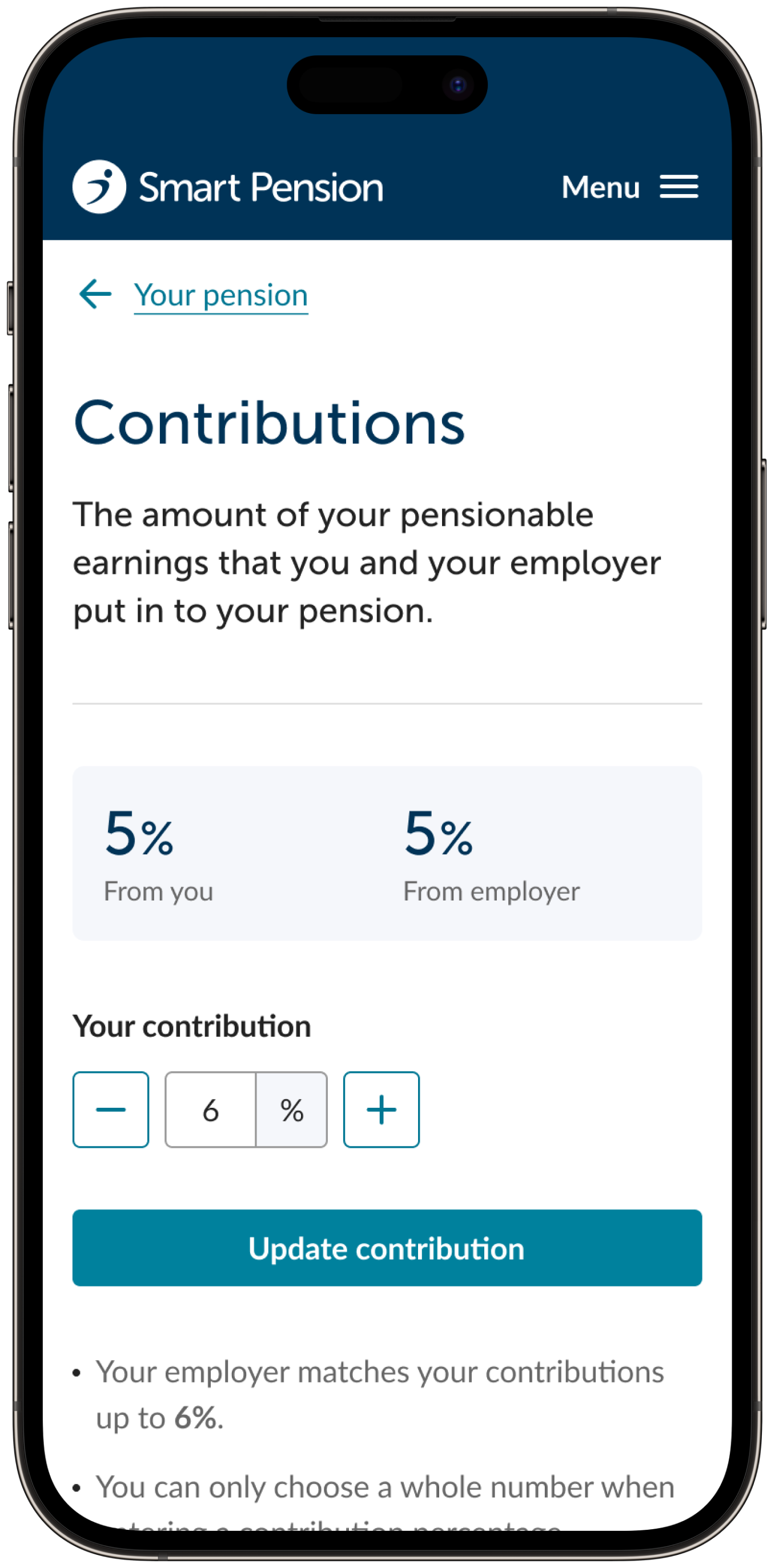Smart Pension digitalfirst and designed specifically for workplace